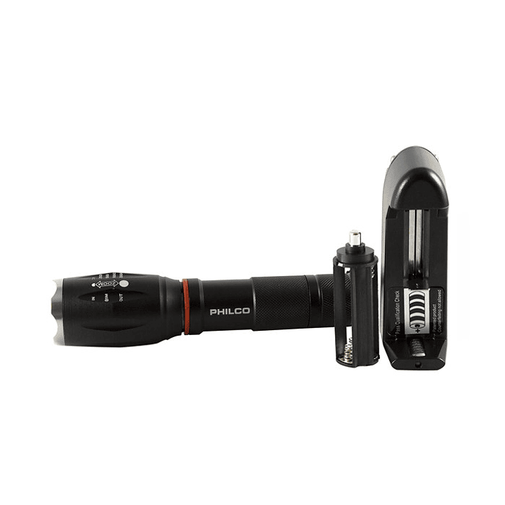 Linterna Dual Led Cree Recargable Philco SW936 5