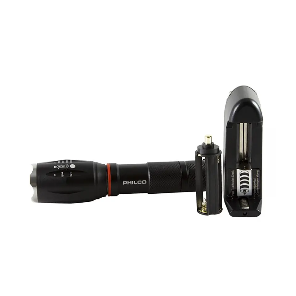 Linterna Dual Led Cree Recargable Philco SW936 5