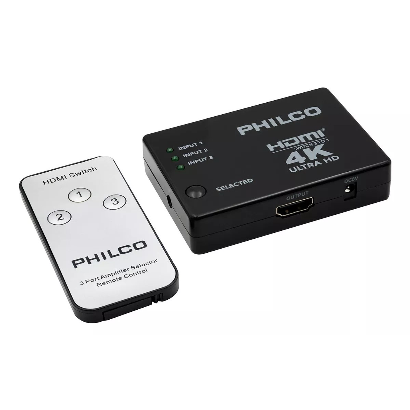 Switch Hdmi Philco 3x1 Con Control P4109 1