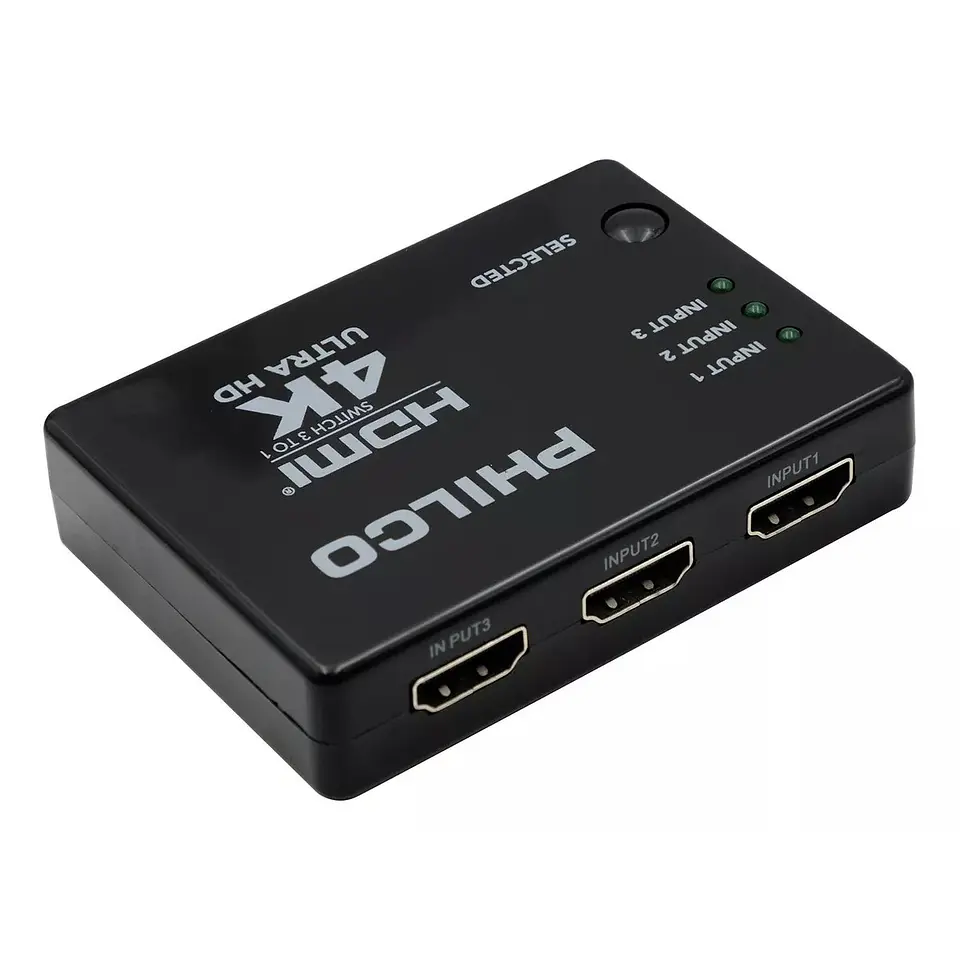 Switch Hdmi Philco 3x1 Con Control P4109 2