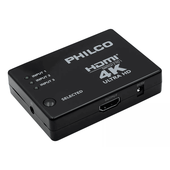 Switch Hdmi Philco 3x1 Con Control P4109 3