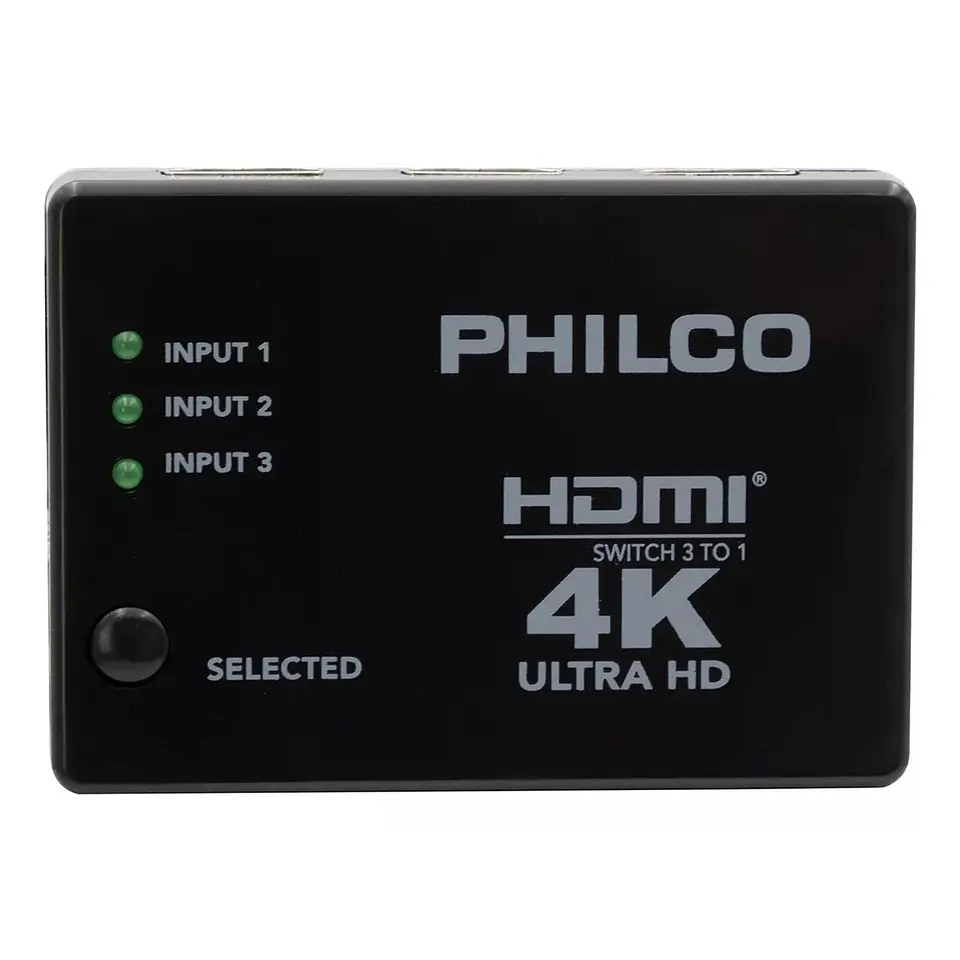 Switch Hdmi Philco 3x1 Con Control P4109 4