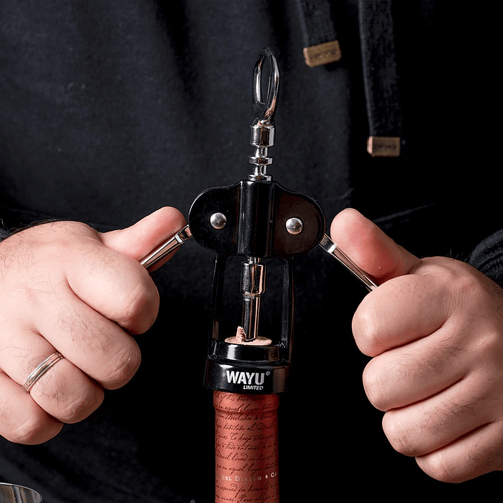 Sacacorchos Abridor de Vino Clasico Wayu 2