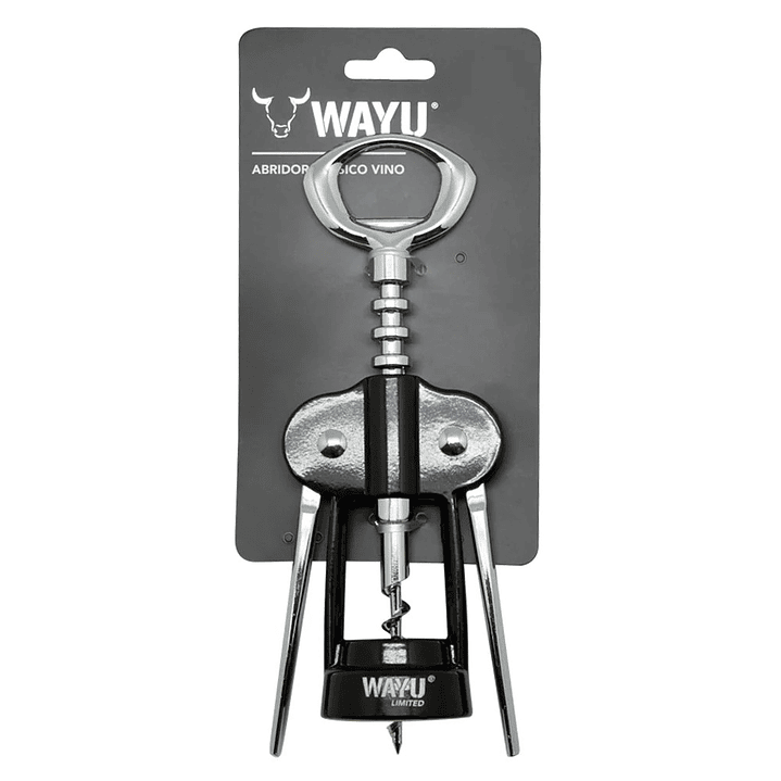 Sacacorchos Abridor de Vino Clasico Wayu 4