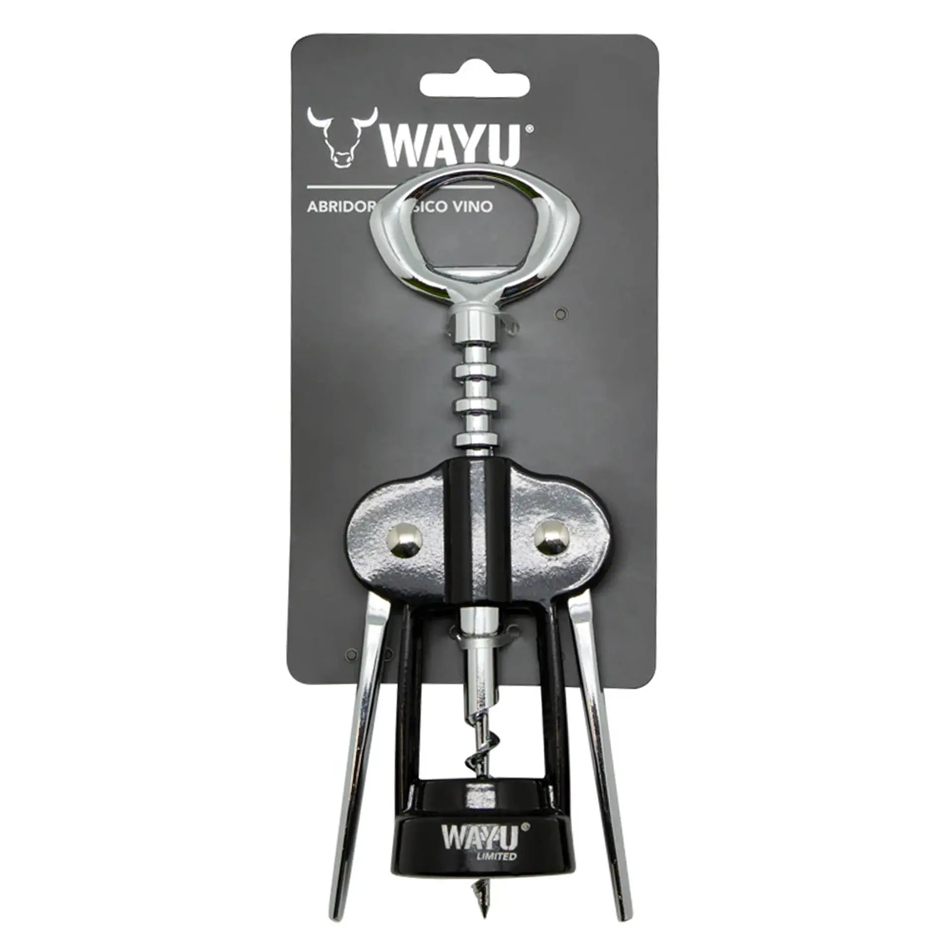 Sacacorchos Abridor de Vino Clasico Wayu 4