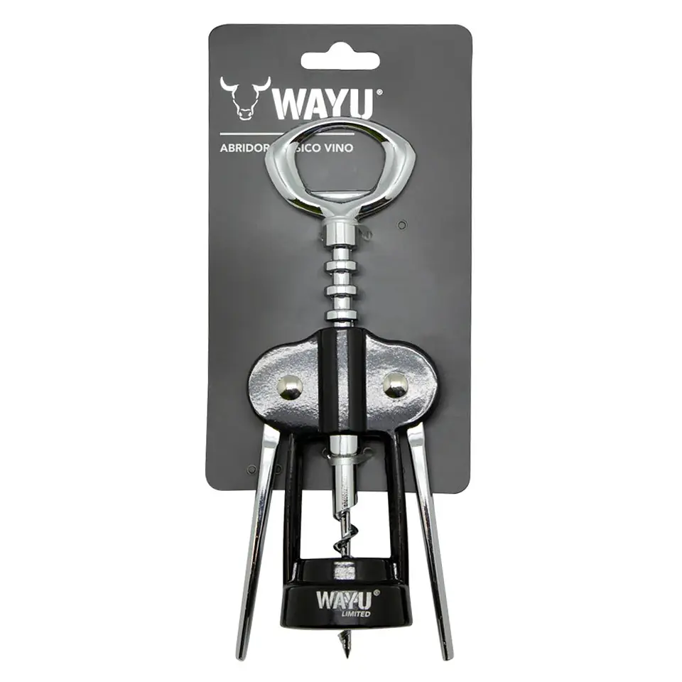 Sacacorchos Abridor de Vino Clasico Wayu 4