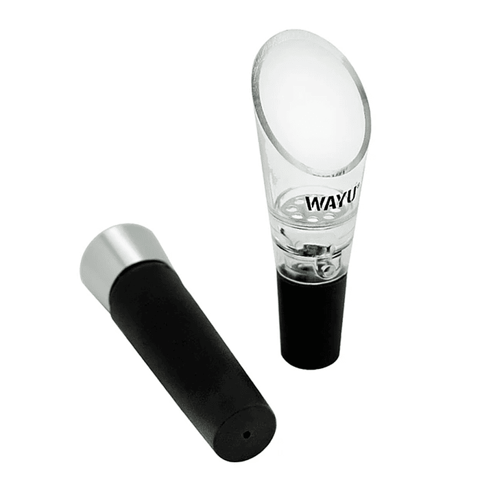 Set De Aireador Y Tapon Vino Wayu 3