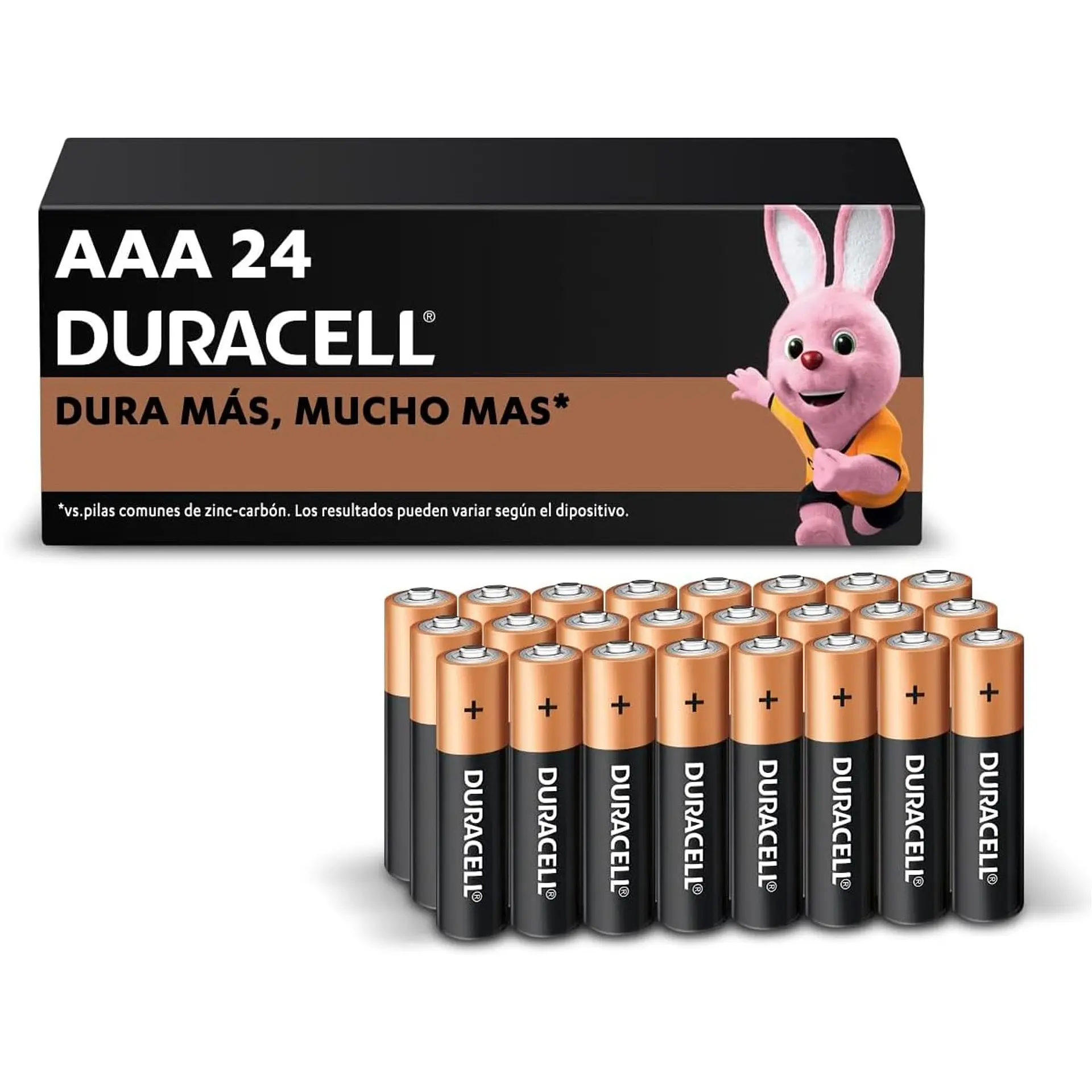 Pack 24 Pilas Duracell Aaa Alcalina Caja 7