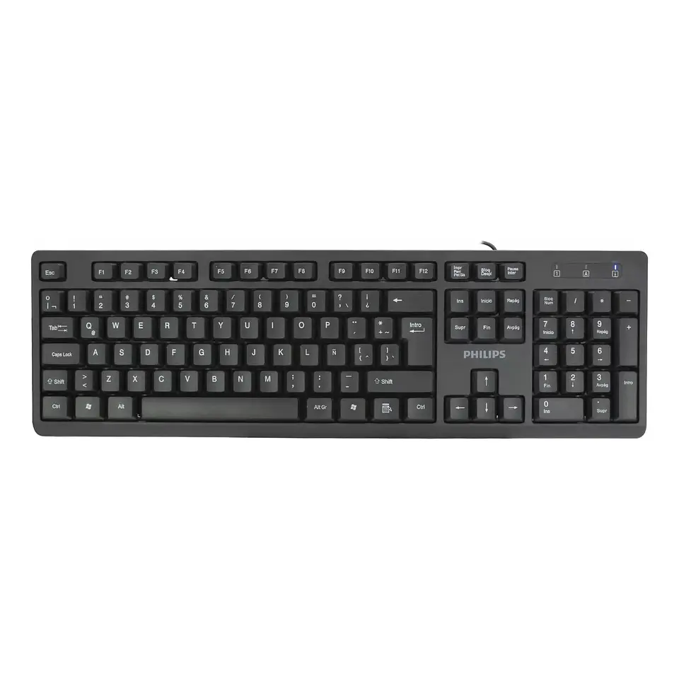 Teclado Usb Alámbrico Philips K234 SPK6234 4