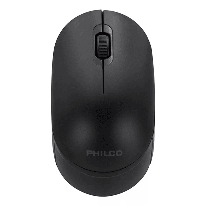 Mouse Inalámbrico Philco 7315B Negro 1