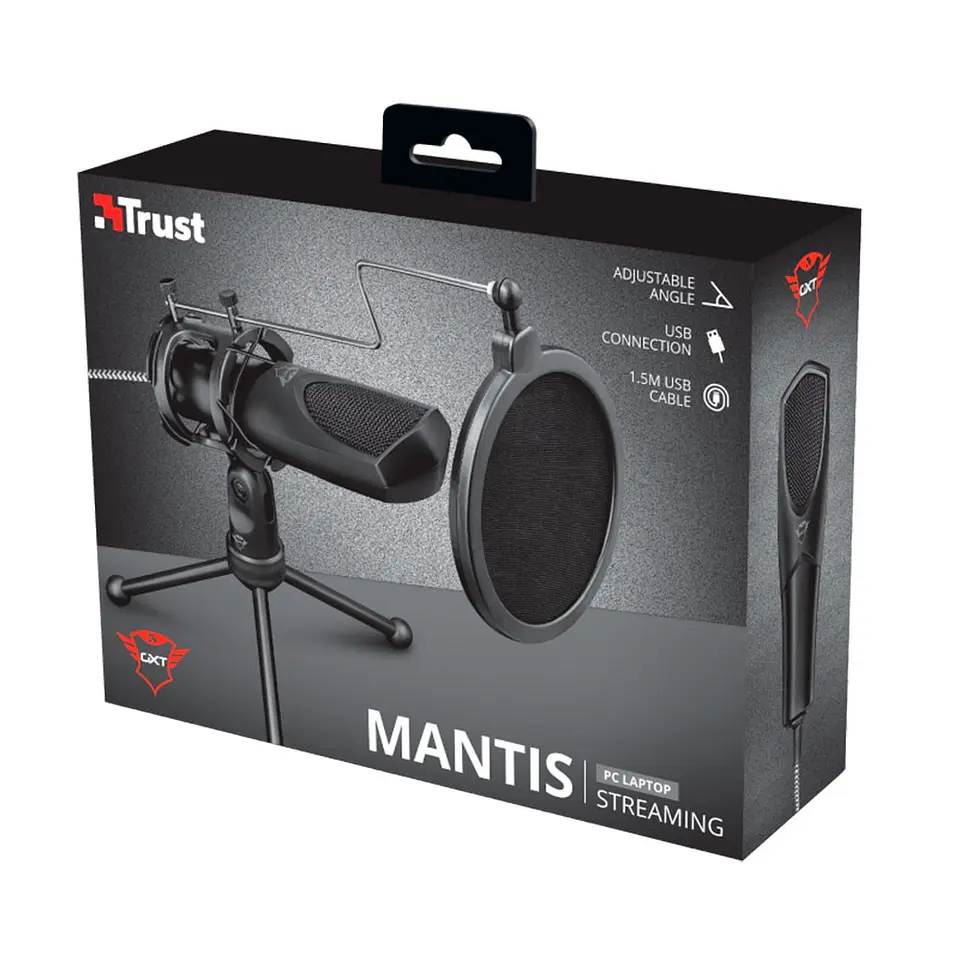 Micrófono Usb Streaming Trust GXT 232 Mantis 5