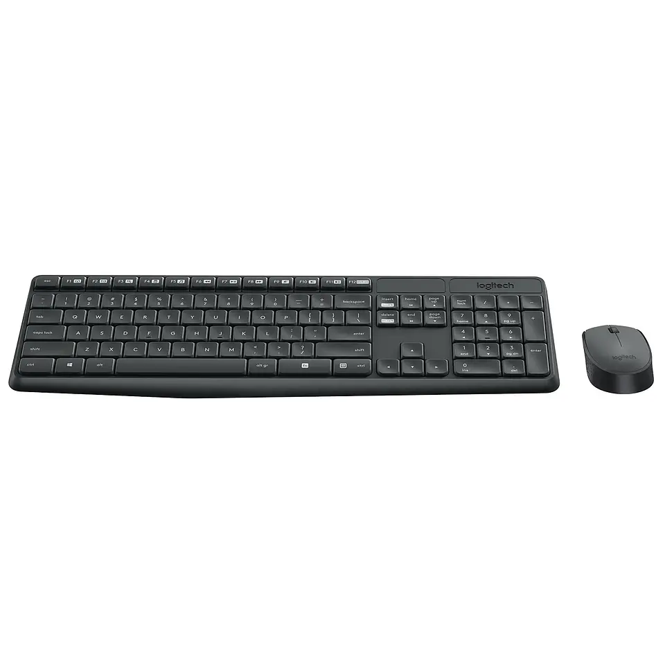 Kit Teclado y Mouse Inalámbrico Logitech MK235 1