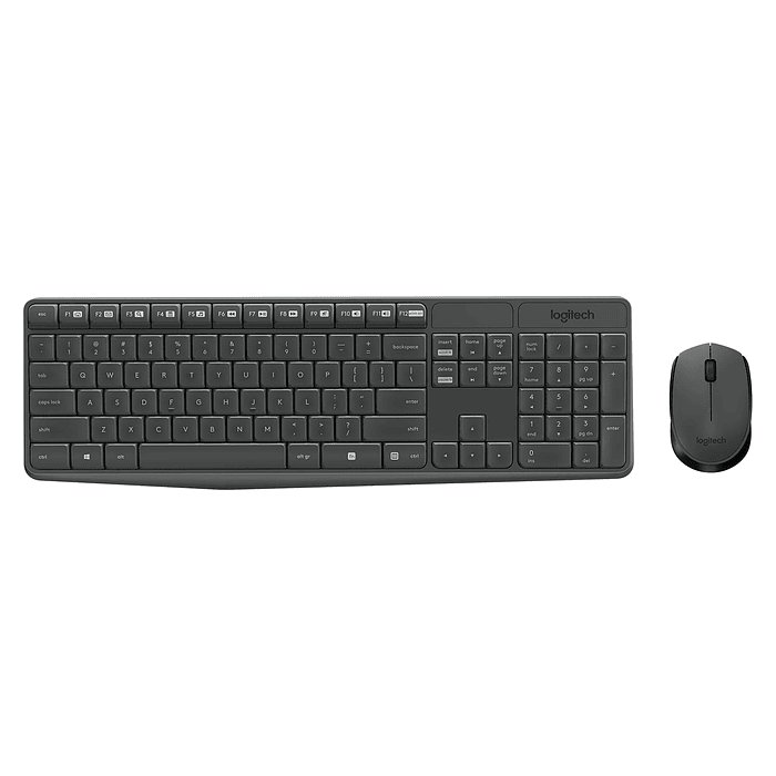 Kit Teclado y Mouse Inalámbrico Logitech MK235 7