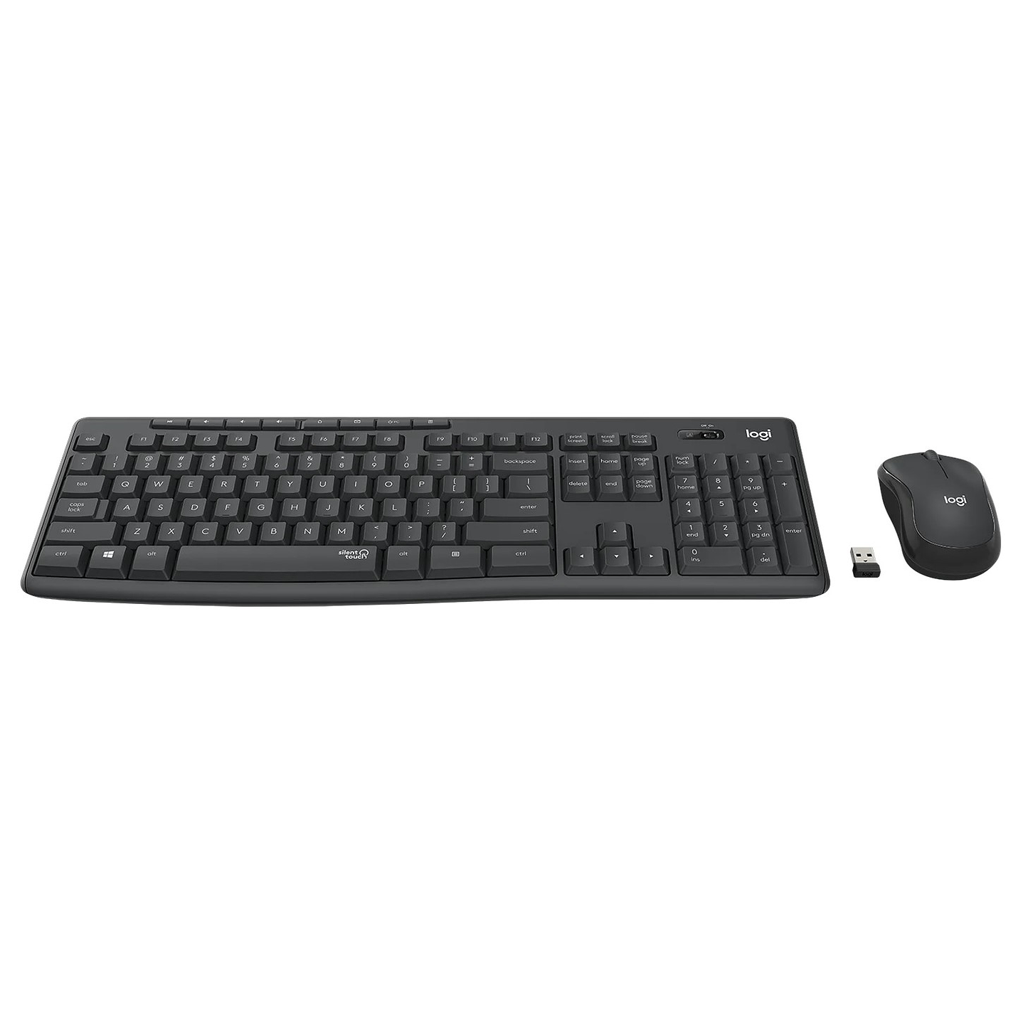 Kit Teclado y Mouse Inalámbrico Logitech MK295 Silent 2
