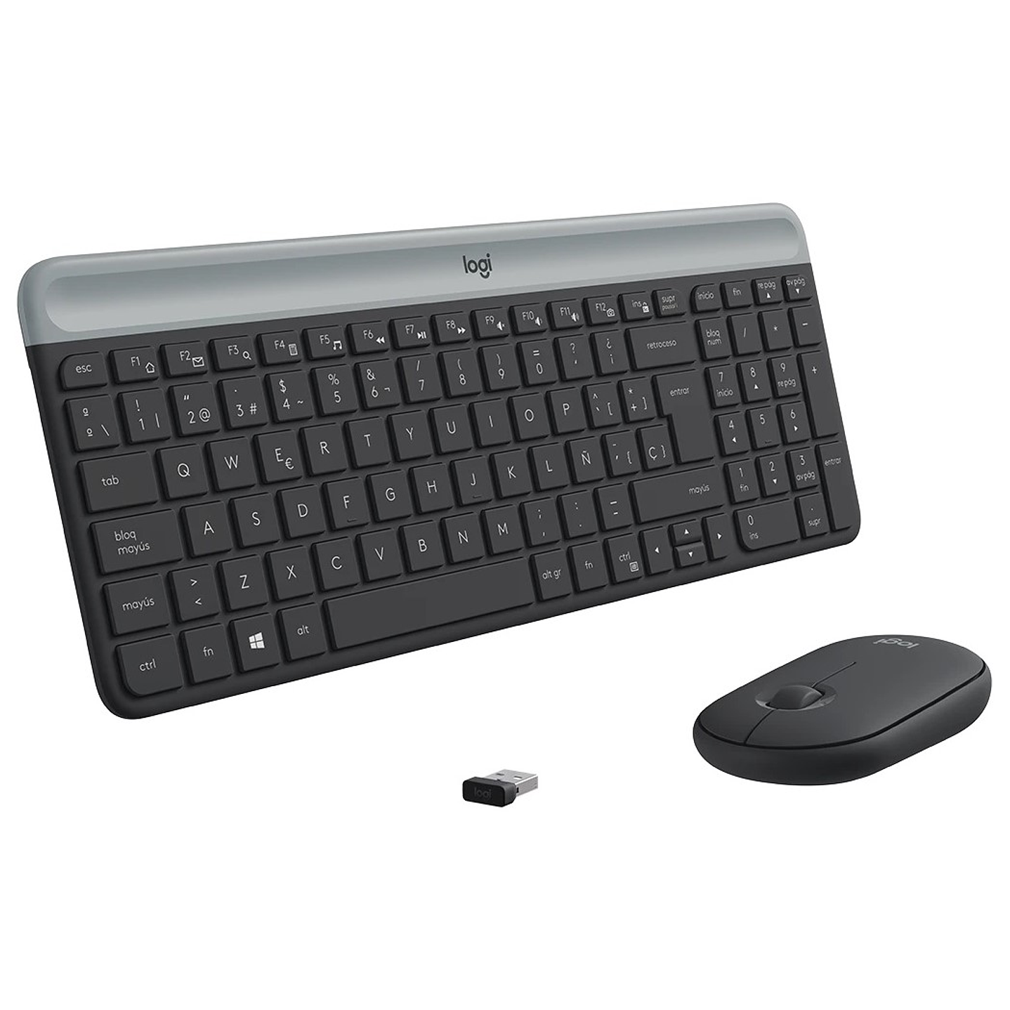 Kit Teclado y Mouse Inalámbrico Logitech MK470 Slim Combo 4