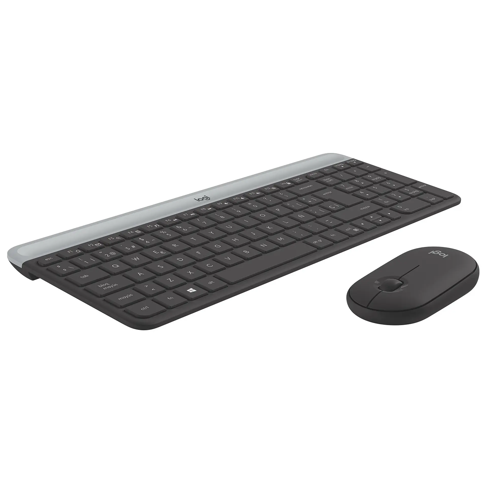 Kit Teclado y Mouse Inalámbrico Logitech MK470 Slim Combo 5