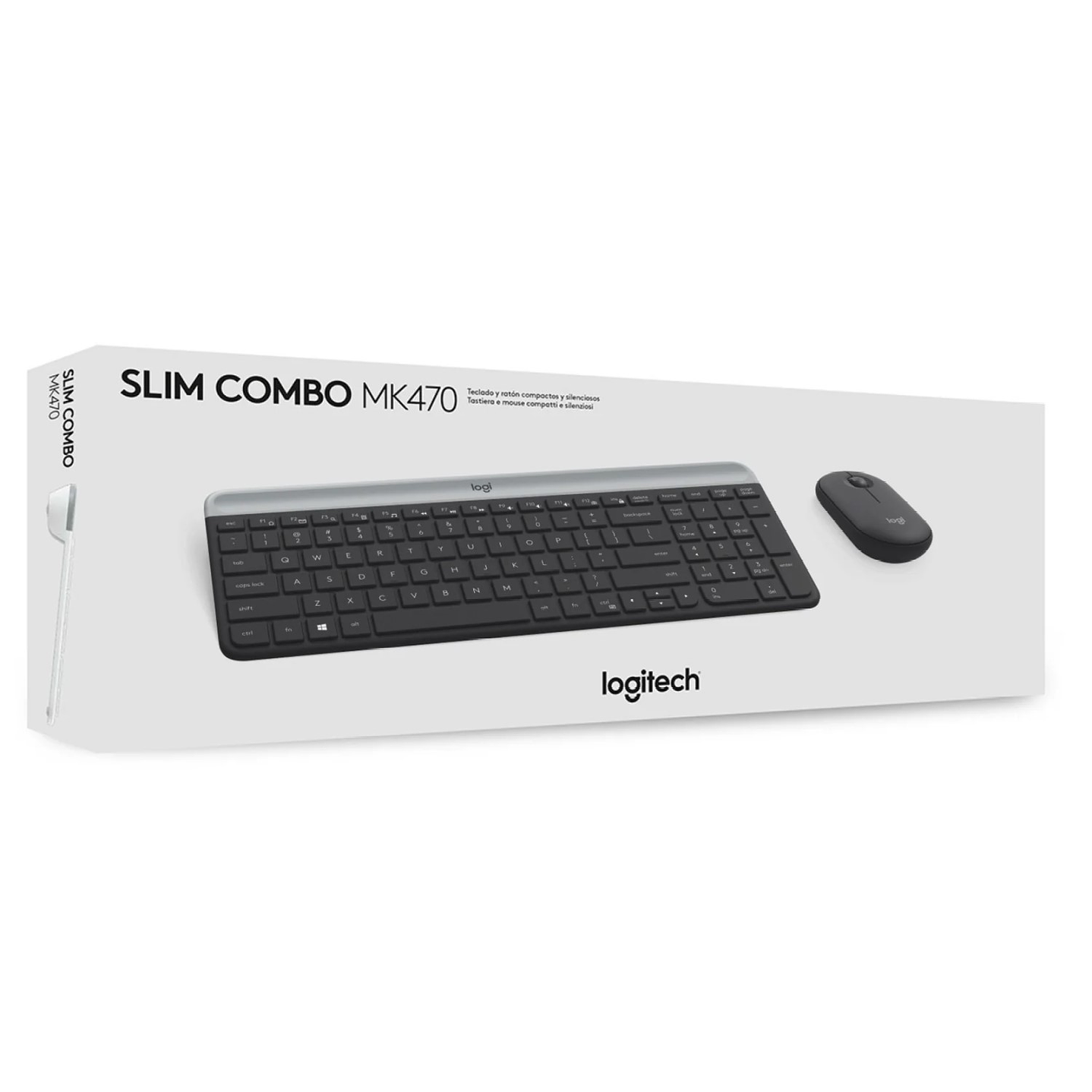 Kit Teclado y Mouse Inalámbrico Logitech MK470 Slim Combo 7
