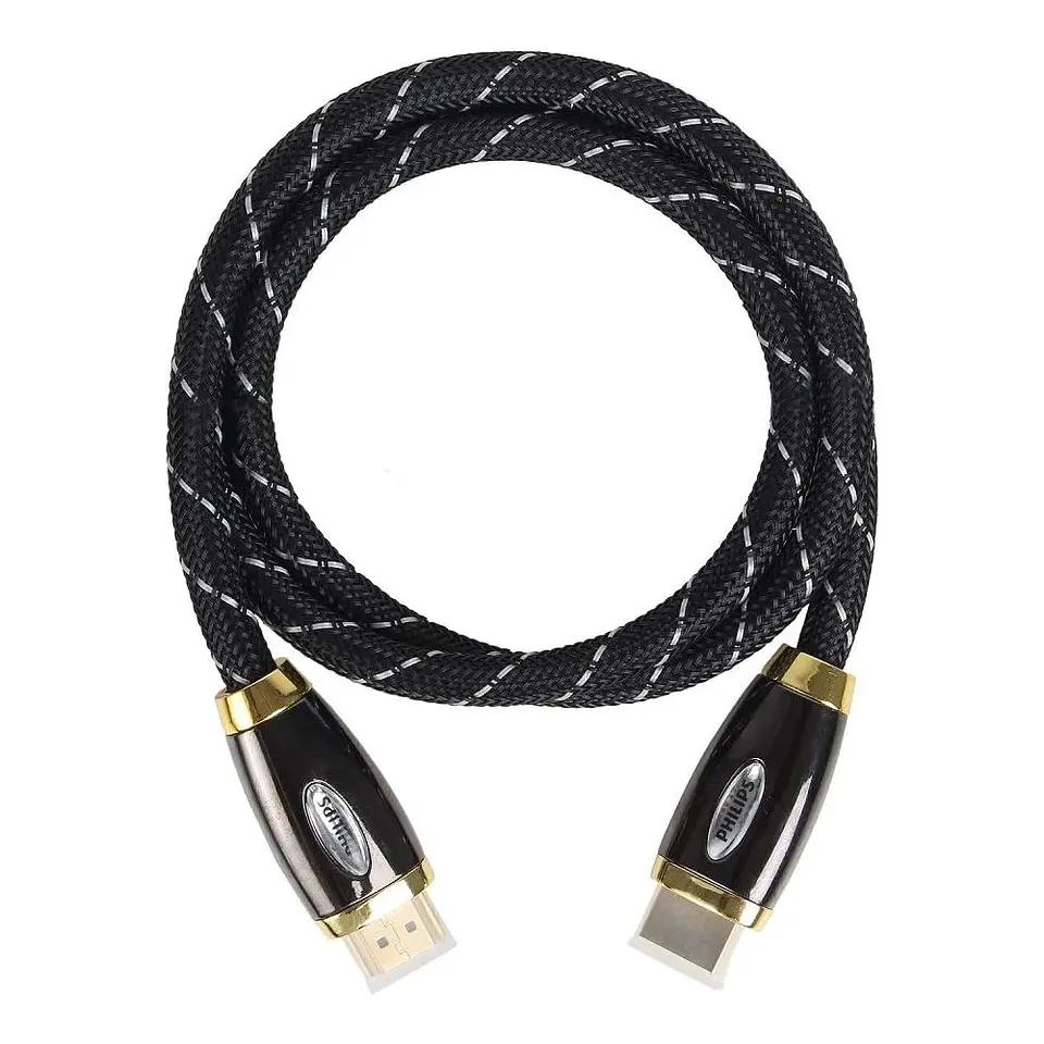 Cable HDMI Philips Trenzado 0.9 mt 4K Full HD 1