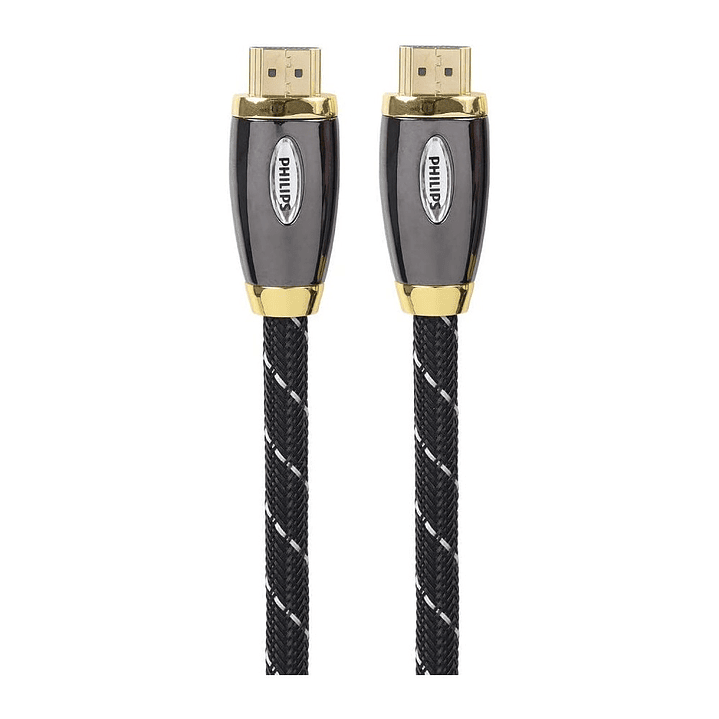 Cable HDMI Philips Trenzado 0.9 mt 4K Full HD 3