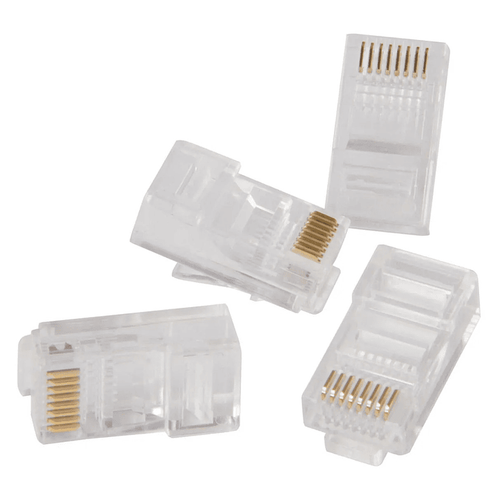Pack 4 Conectores RJ45 Macrotel  2