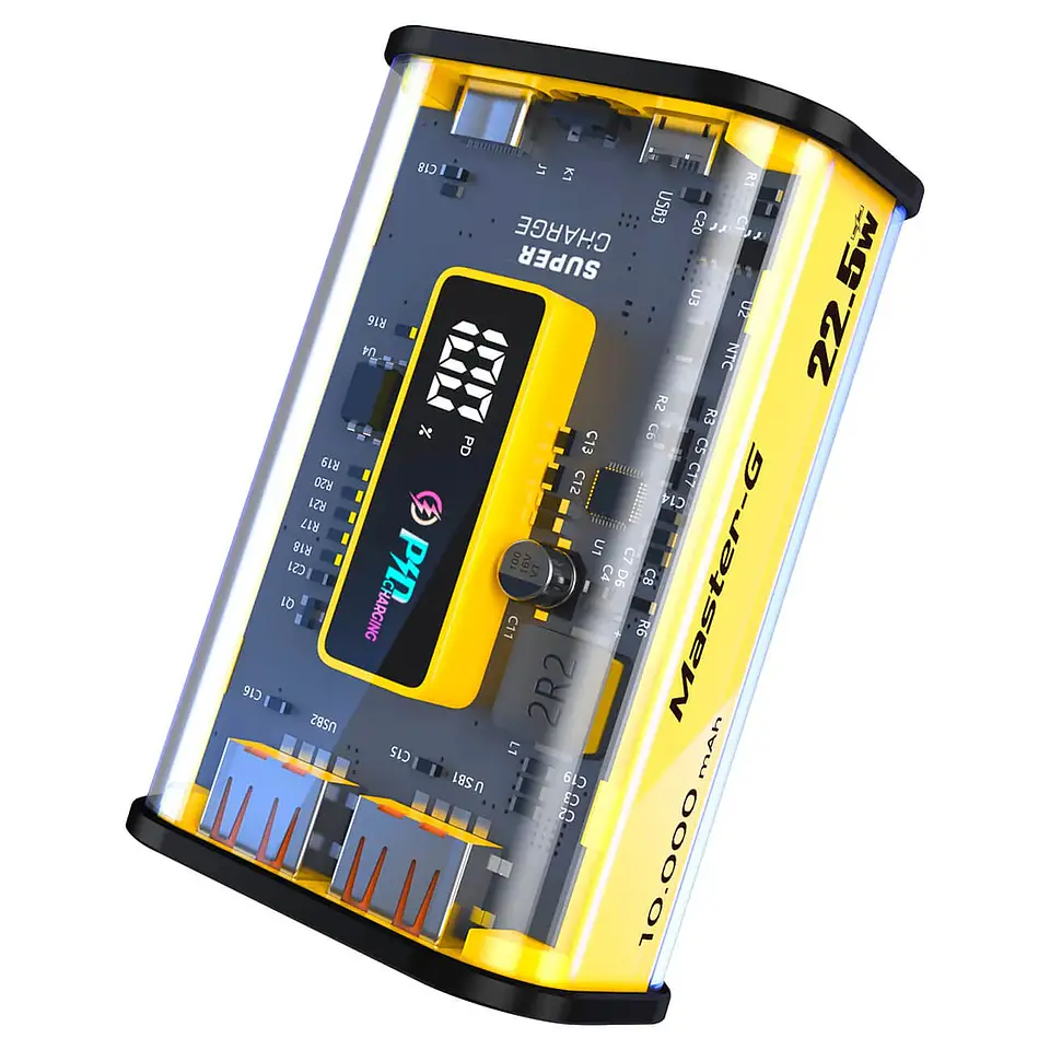 Batería Externa Power Bank 10000 Mah 22.5w Master-G 2
