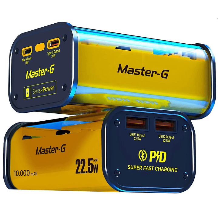 Batería Externa Power Bank 10000 Mah 22.5w Master-G 6