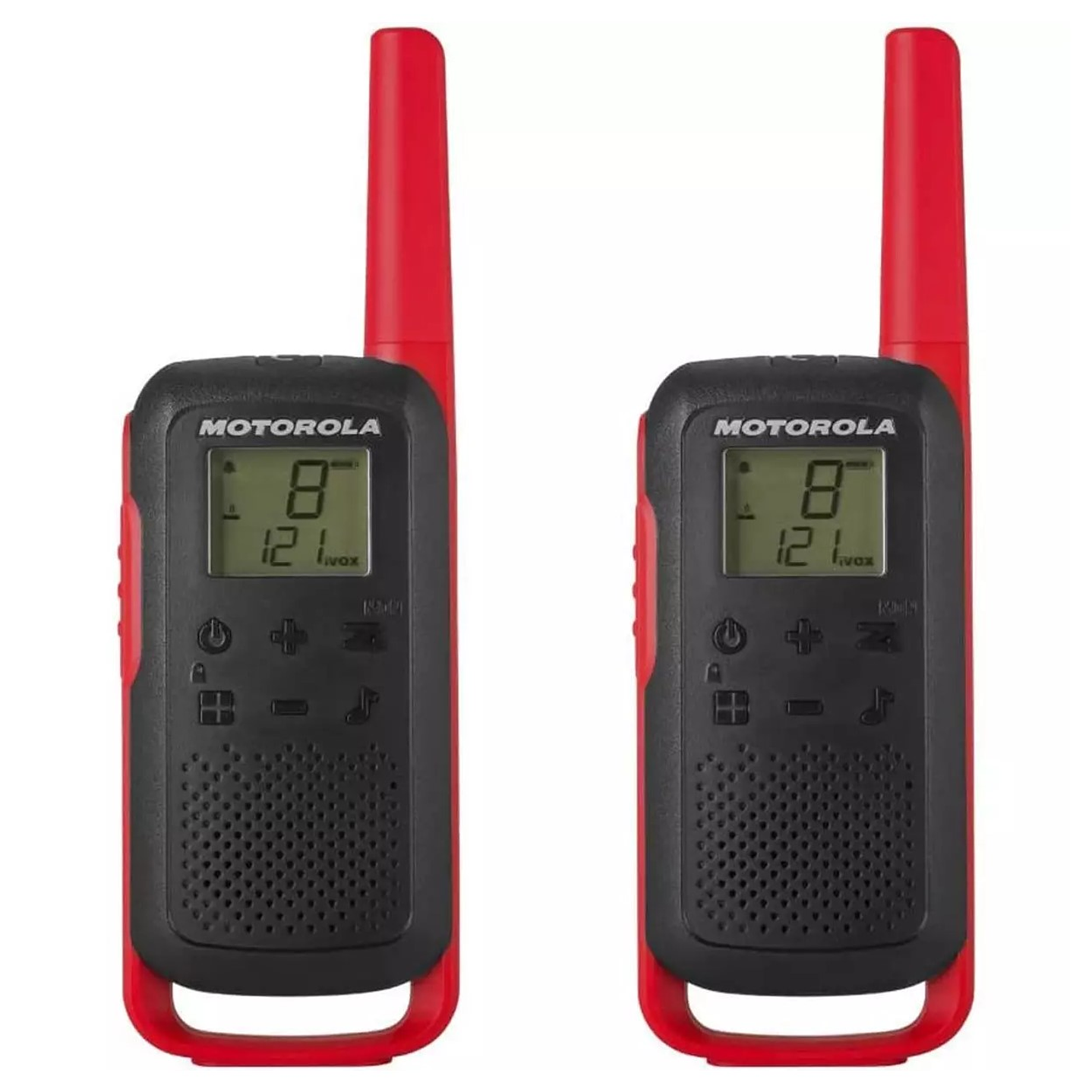 Pack 2 Radios Walkie Talkie Motorola T210 Talkabout 1