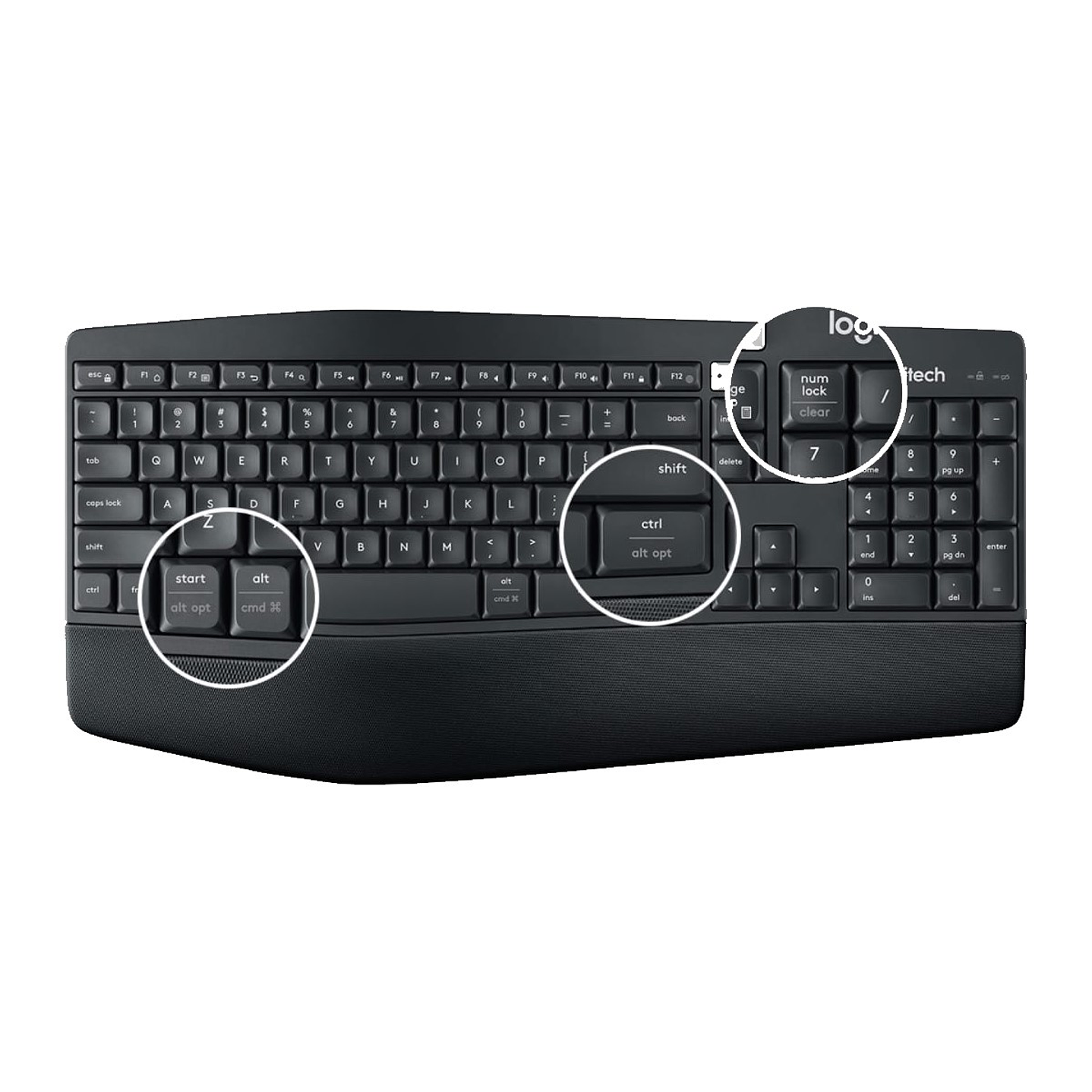 Kit Teclado y Mouse Inalámbrico Logitech MK850 Performance 8
