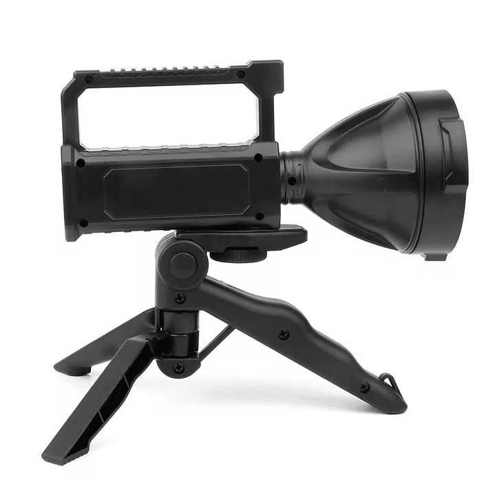 Linterna LED Con Trípode 1 Led + 1 led COB Recargable Usb  7