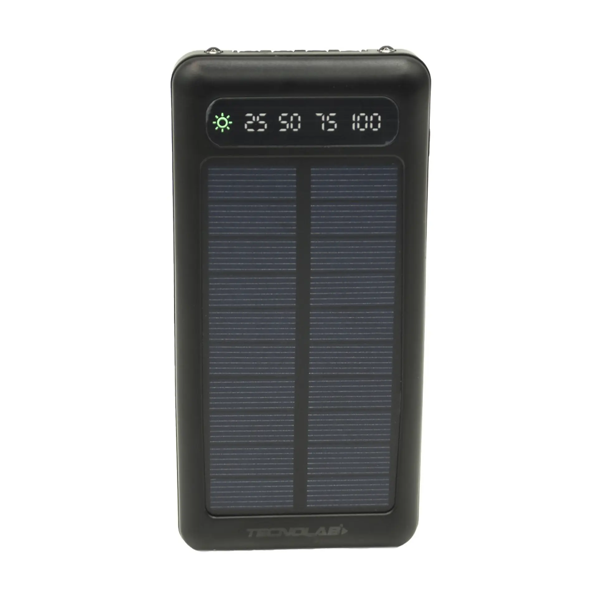 Batería Portátil Solar Power Bank 10.000 Mha Tecnolab TL570BK 3