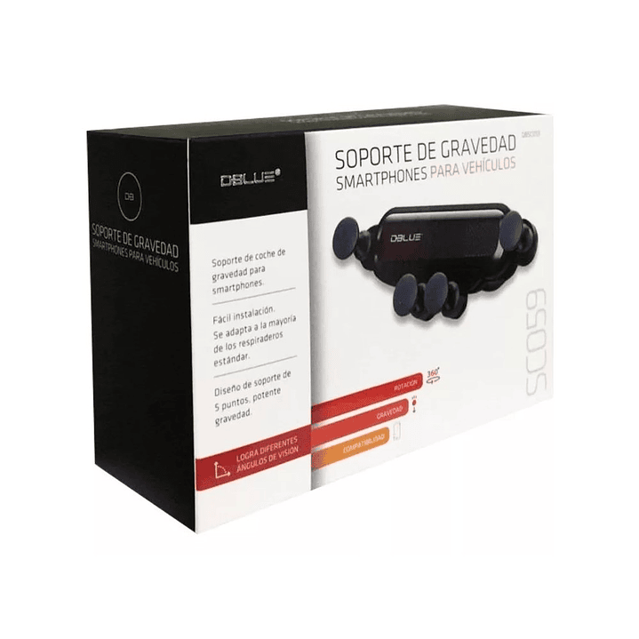 Soporte Smatphone Rejilla de Gravedad Dblue DBSC059 5