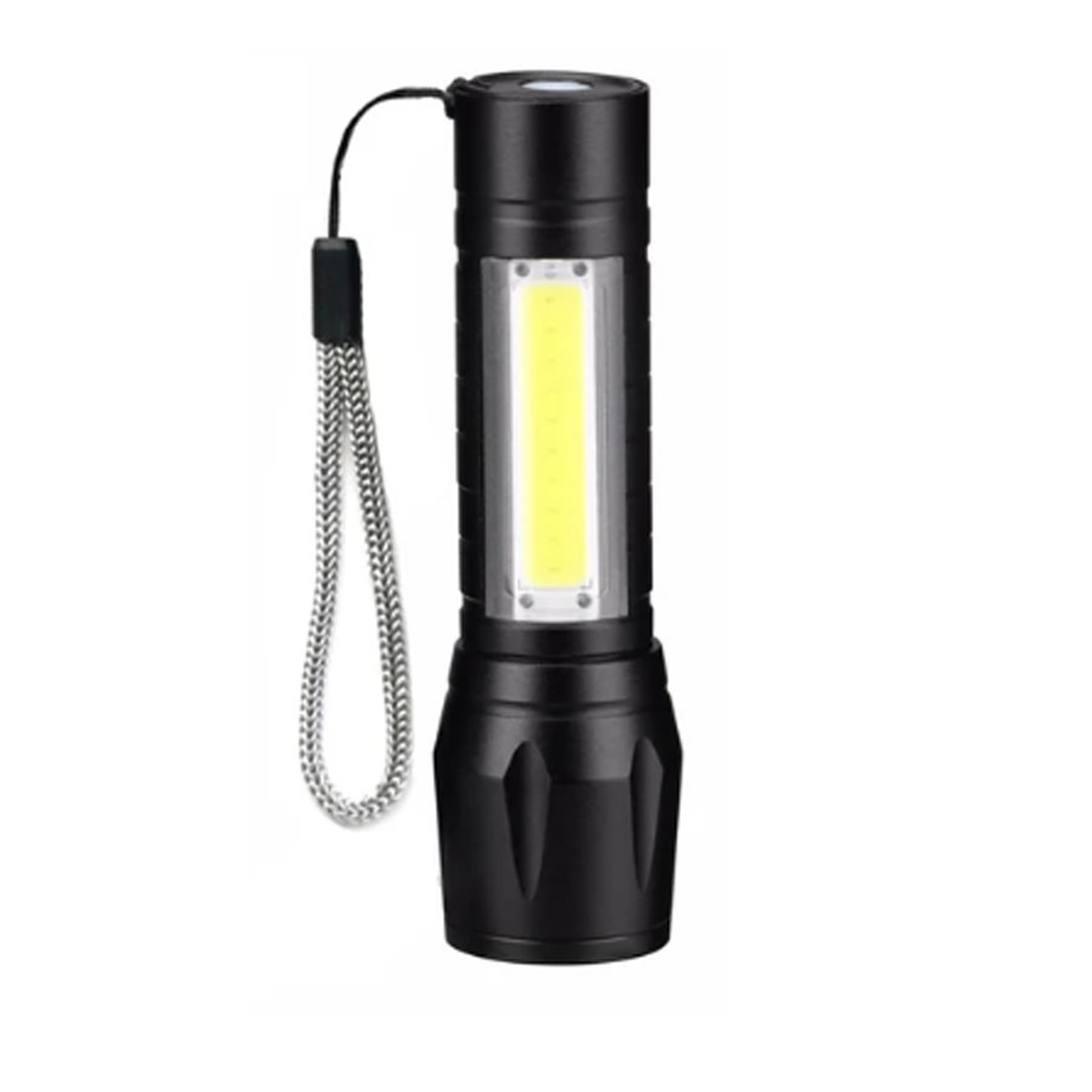Linterna De Bolsillo Led COB + XPE y Zoom Tecnolab TL545 1