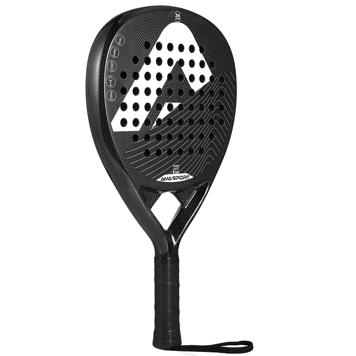 Pala De Padel Ama Sport P42 Fibra De Carbono Reforzada 2