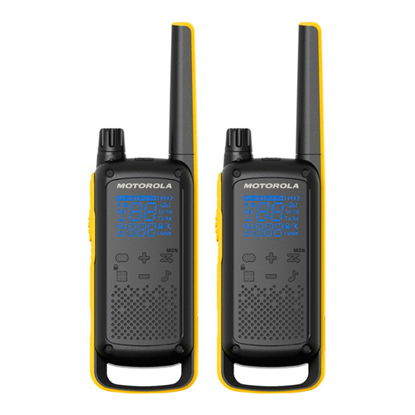 Pack 2 Radios Walkie Talkie Motorola T470 Talkabout 1