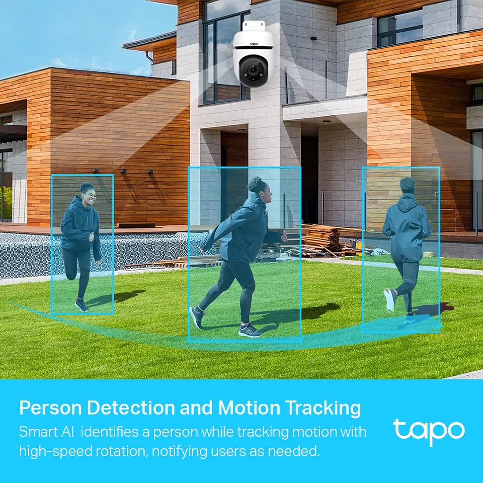 Cámara de Seguridad Exterior Wifi Tapo C500 P/T 360° 3