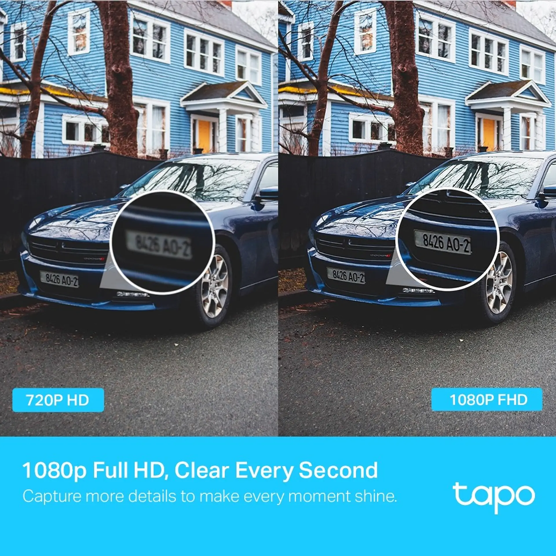 Cámara de Seguridad Exterior Wifi Tapo C500 P/T 360° 6