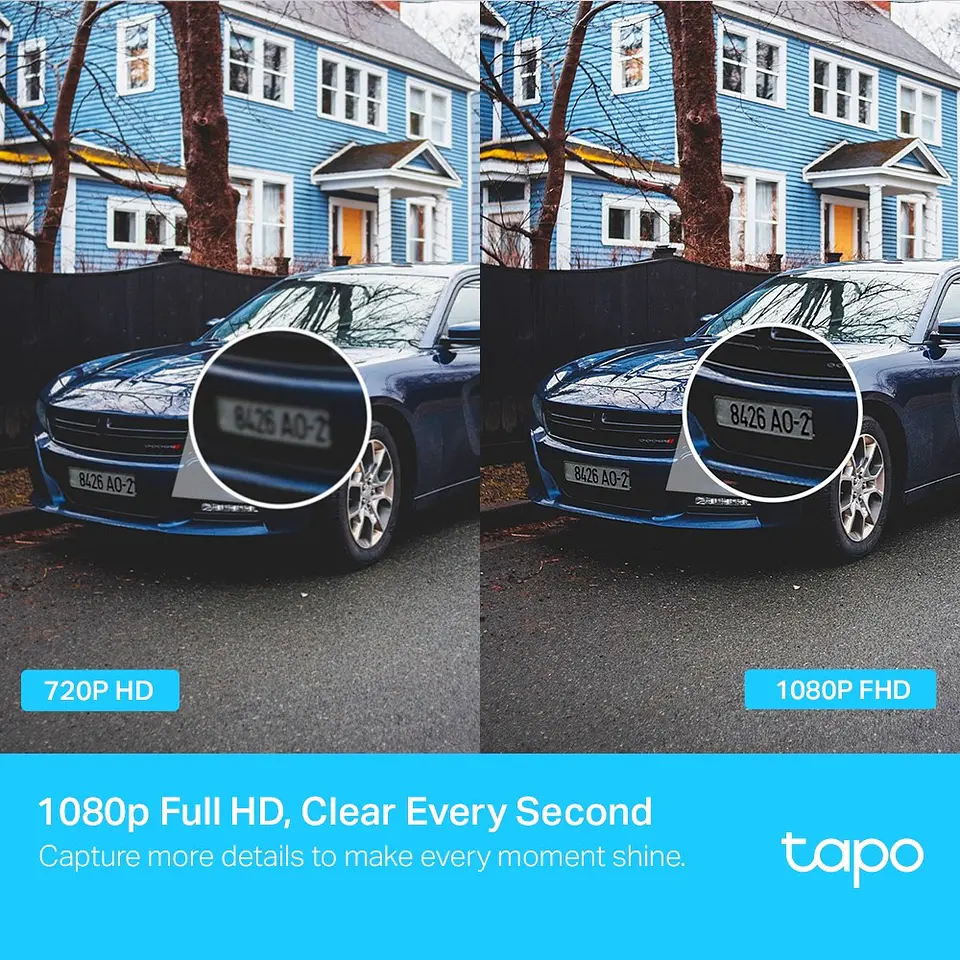 Cámara de Seguridad Exterior Wifi Tapo C500 P/T 360° 6