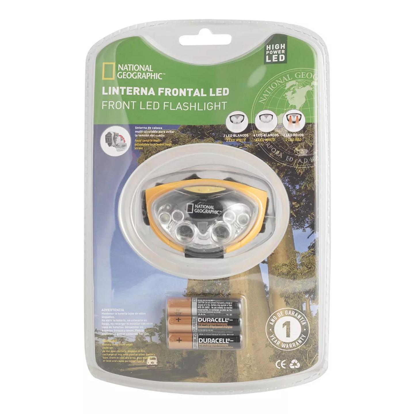 Linterna Cintillo Led 250 LM Outdoor National Geographic LNG6509 4