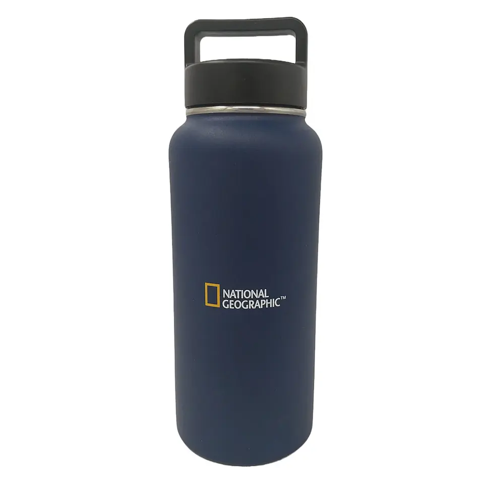 Botella Agua Termica Acero Inox. 960ML National Geographic 1