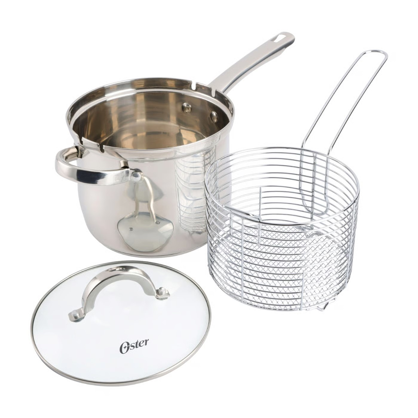 Set Freidora Oster Acero Inoxidable 3,7 Litros Sangerfield 1