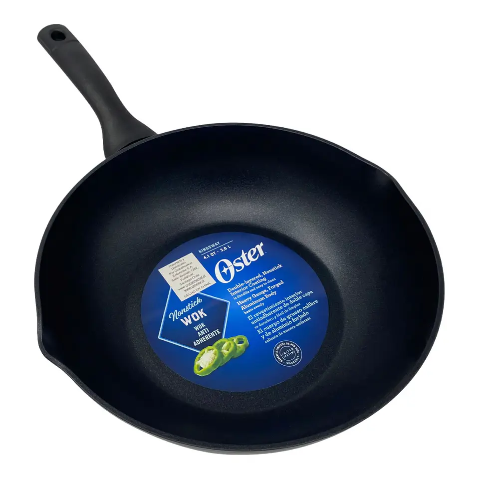 Sartén Wok Aluminio Forjado Oster 28.5Cm Kingsway 1