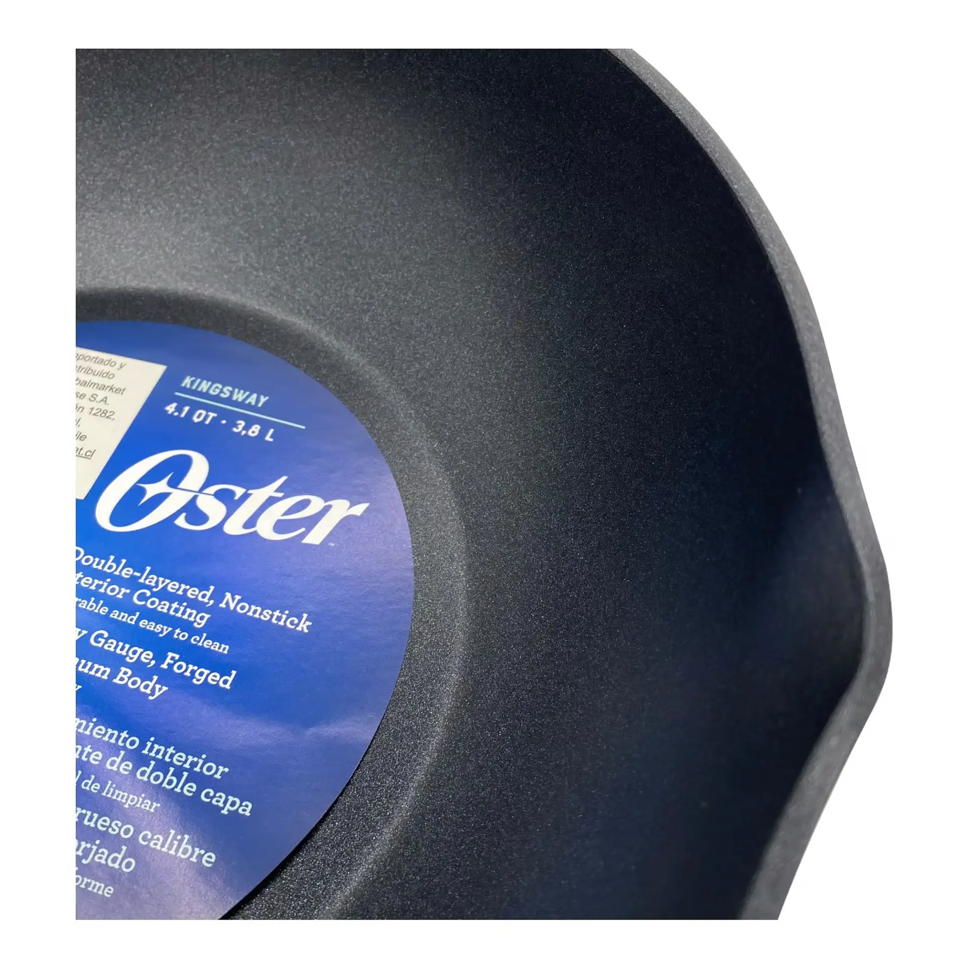 Sartén Wok Aluminio Forjado Oster 28.5Cm Kingsway 8