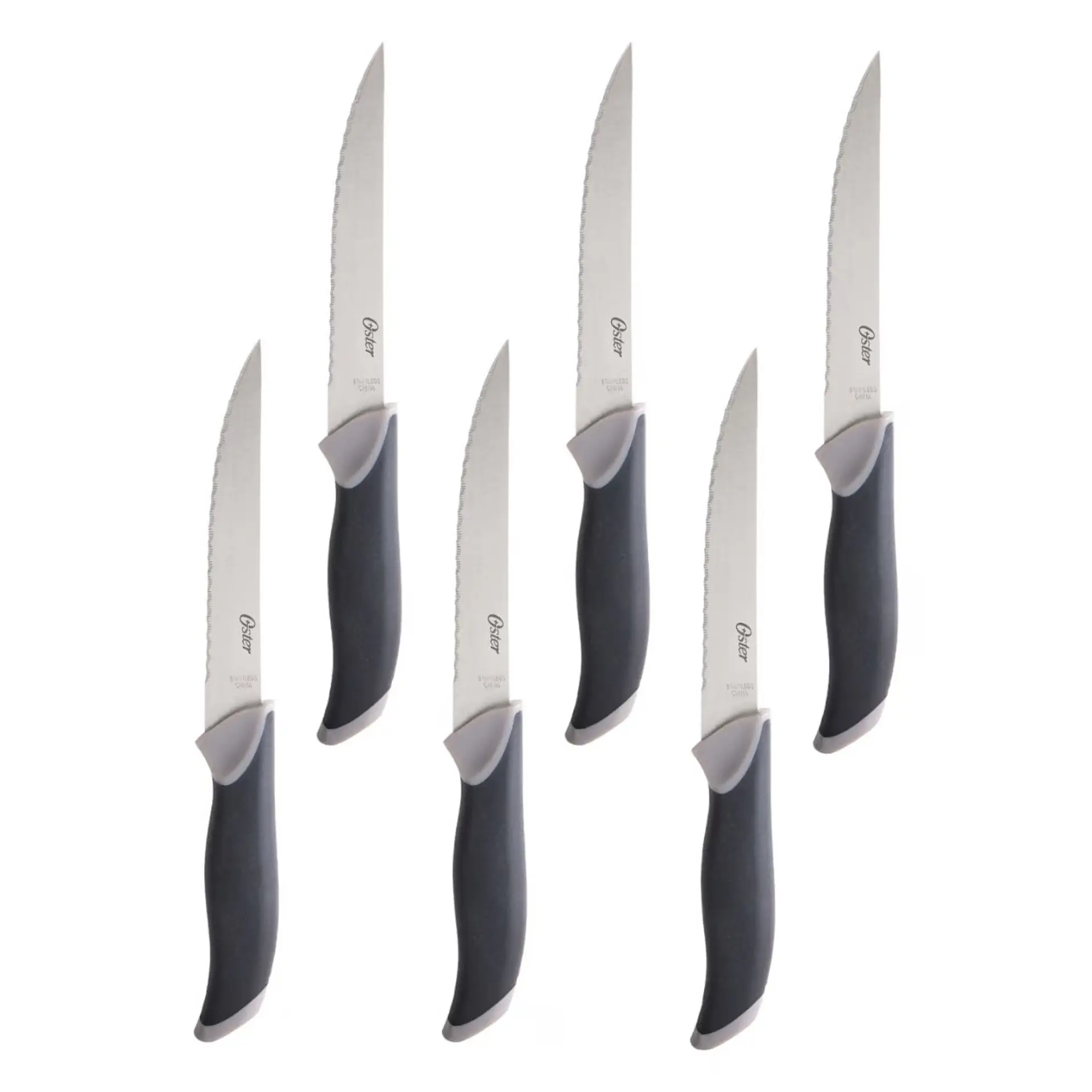 Set Cuchillos Oster 14 Pcs con Taco de Madera Café Lindbergh 3