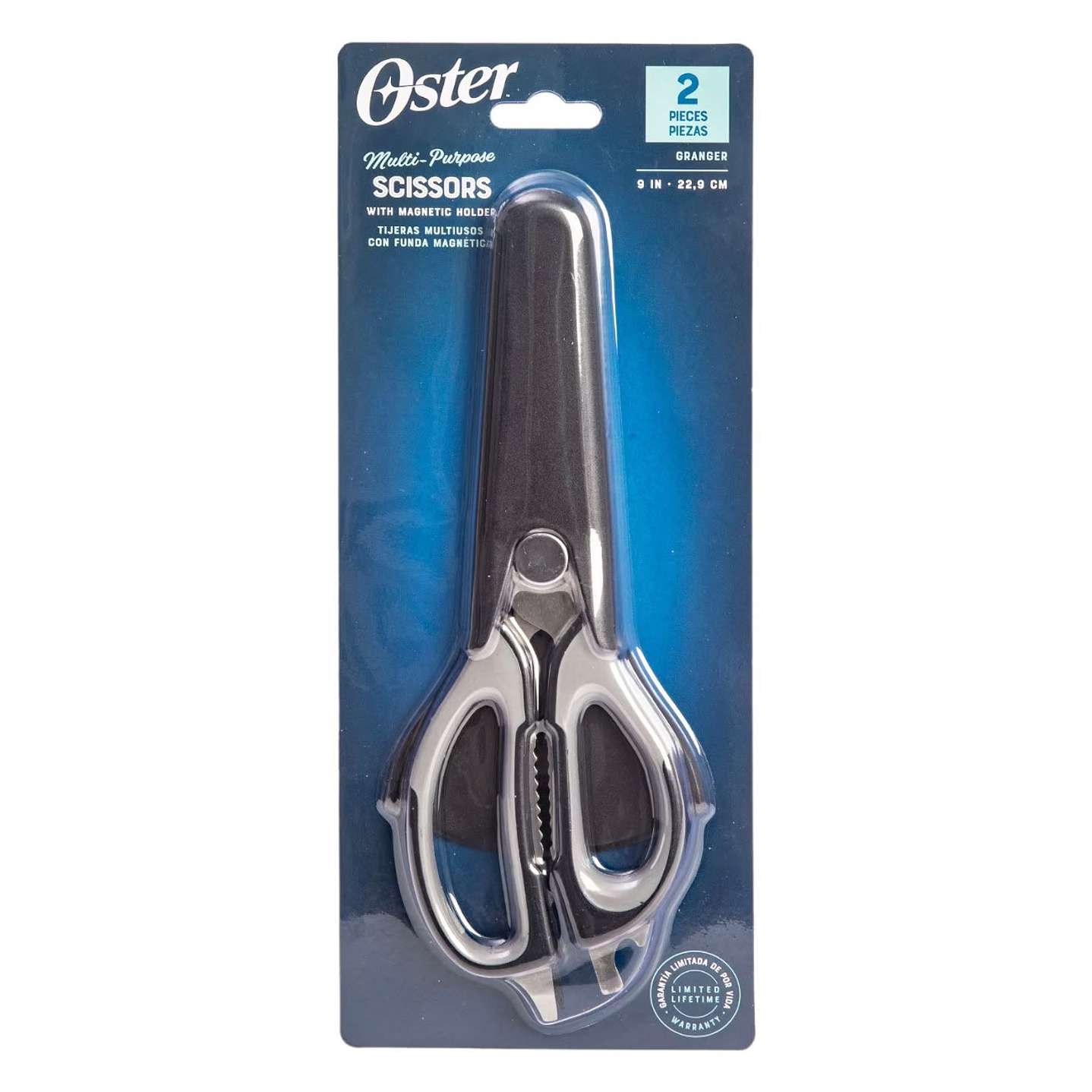 Tijeras Funda Magnética Oster Acero Inoxidable 1 Pc Granger 6