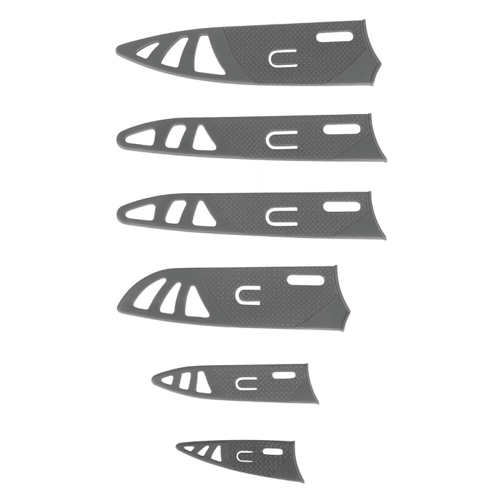 Set Cuchillos Oster con Funda Colores 6 Pcs Ronnan 3