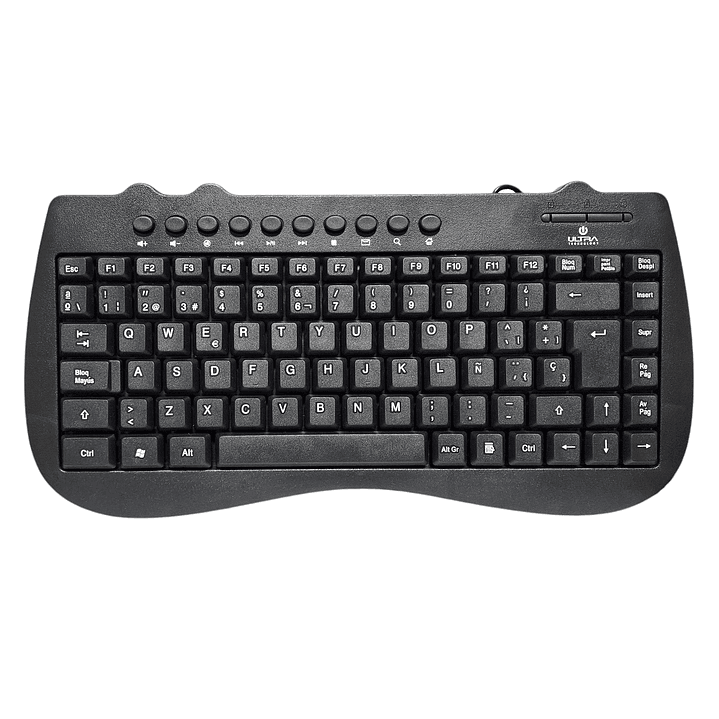 Mini Teclado Usb Ultra Estándar K115U Español 1