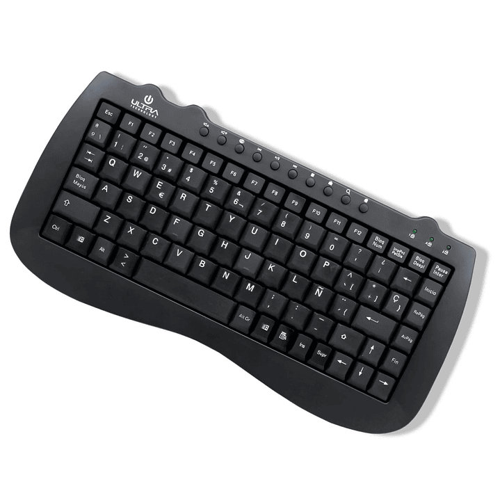 Mini Teclado Usb Ultra Estándar K115U Español 2