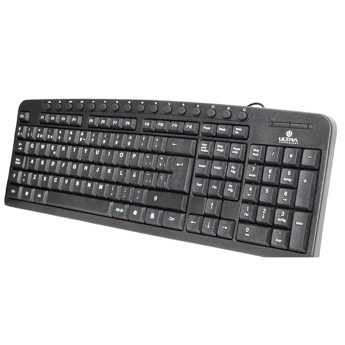 Teclado Usb Ultra Estándar K110U Español 2
