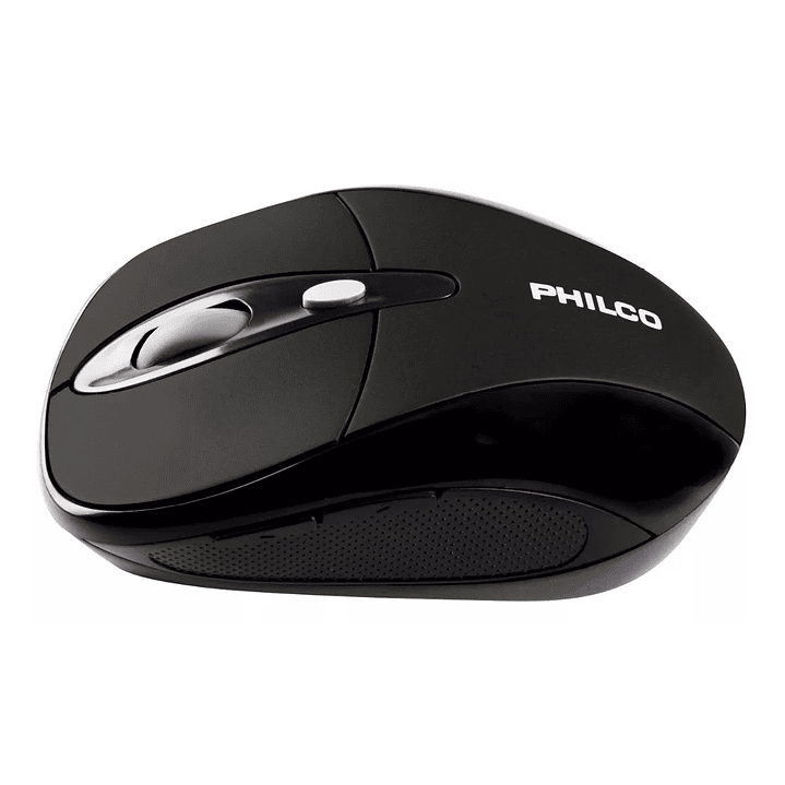 Mouse Óptico Inalámbrico Philco 245wn Negro 2