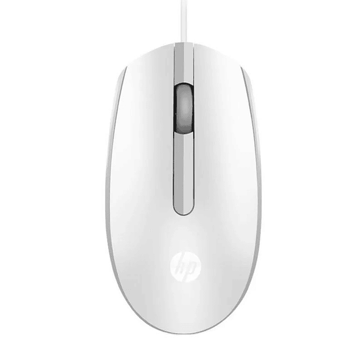 Mouse HP M10 Alámbrico Usb Blanco 1